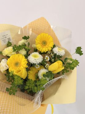 おまかせ花束(イエロー系)
