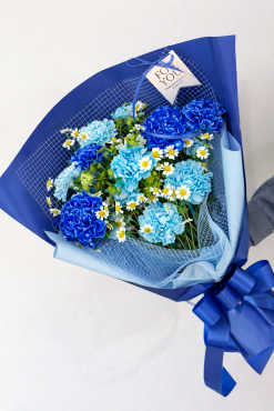 ブルーミックス系｜Mother’s Day 花束