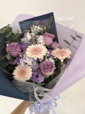 おまかせ花束(パープル)
