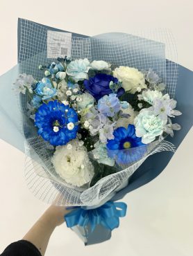 おまかせ花束(ブルーミックス)