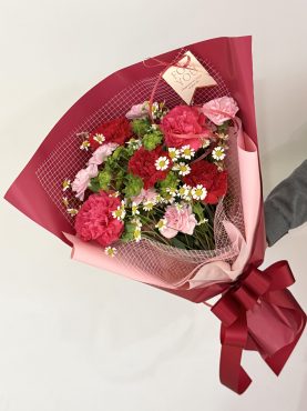 レッド＆ピンク系｜Mother’s Day 花束