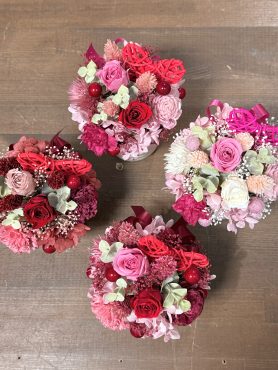 プリザーブドフラワーアレンジメント